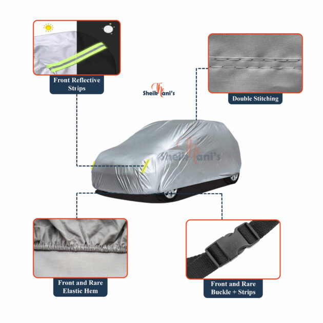 Daihatsu Mira Cover - Mira Top Covers - Dust proof Car Covers & Dirt Proof Made from quality fabric to save the car - Image 3