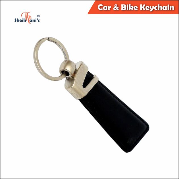 Key Chain for Car & Bike Made from Cow Skin Keyholder for 70cc and 125cc bike Car and Motorcycle Ring Chain